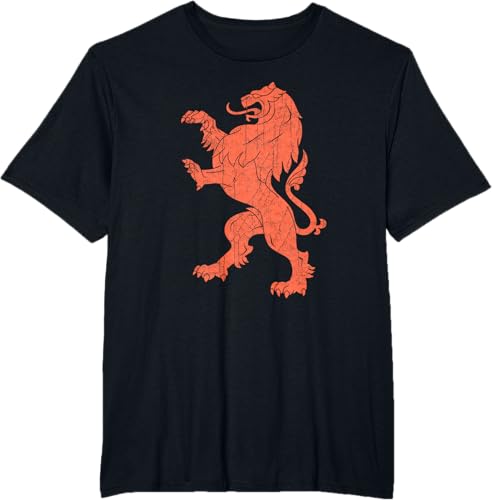 Leone olandese Paesi Bassi Olanda Maglietta - Ysert