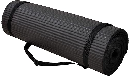 Fitvids - Tappetino da yoga universale ad alta densità, spessore 1,3 cm, resistente agli strappi, con cinghia da indossare e blocchi da yoga opzionali, multiplo - Ysert