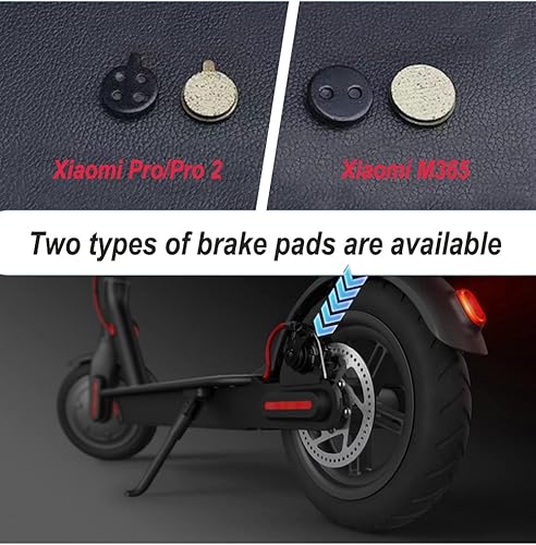 Pastiglie Freno per Xiaomi Scooter x 2 paia - Accessori Monopattino Elettrico per Xiaomi Pro 2/Pro/M365/1S - Ysert