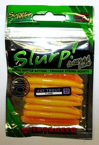 FAT TROUT WORM BEIGE - Ysert