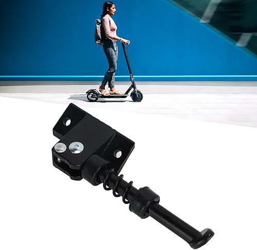Drfeify Cavalletto di Parcheggio per Scooter Elettrico, Cavalletto di Parcheggio per Scooter Elettrico Supporto per Piede per Scooter Elettrico in Lega di Alluminio per Pezzi di Ricambio - Ysert