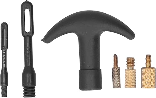 Strumento per la Pulizia del Fucile a Pompa, Calibro 12-410ga Kit di Pulizia Universale per Pistola Forniture con Custodia per Pistola per Pistola - Ysert