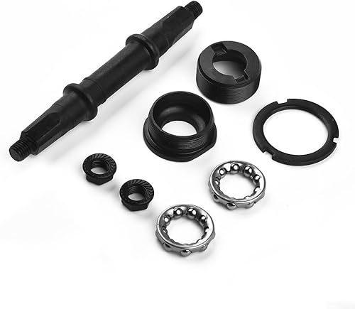 Kit asse movimento centrale per bicicletta con foro quadrato, coppe e cuscinetti - Ysert