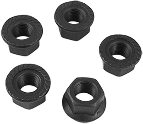 Parti di biciclette Assale posteriore 5pcs 8,5 millimetri Dia filettatura Dado - Ysert
