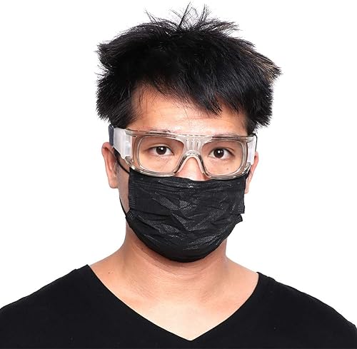 Occhiali da Basket, Occhiali Sportivi Protettivo Occhiali di Sicurezza con Cinturino Regolabile per Basket Calcio(2) - Ysert