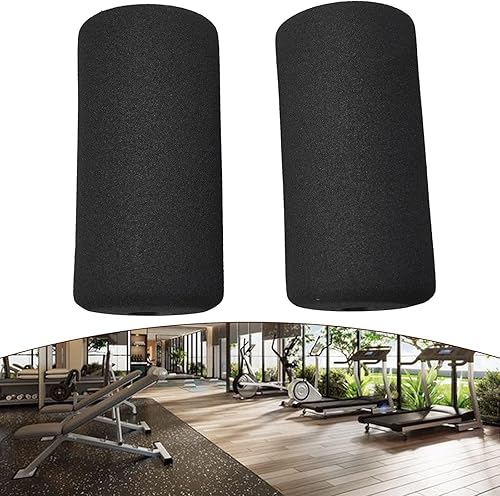 Schiuma di ricambio per pastiglie per macchine fitness, 2 pezzi, compatibile con per leg curl e per panca pesi (2 pezzi 160 mm) - Ysert