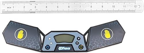 Alnicov Cube Timer Antiscivolo Portatile Professionale Speed Timer Touch Control Timer con Display per Speed Race Stacking Competition - Ysert