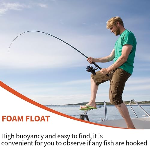10 Pezzi Galleggianti da Pesca, Galleggiante Pesca Set con i Piombi, Ellittica Galleggianti per Pesca alla Trota Flotteur Peche, Attrezzatura Pesca Galleggiante Set, Vari Modelli Disponibili - Ysert