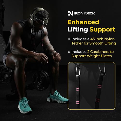 Alpha Harness – Advanced regolabile testa e sottogola – Ultimate Neck Trainer per casa e palestra - Ysert