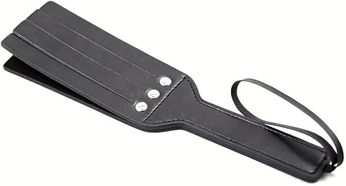 Frustino in Cuoio Nero Adatto per Dolci Giochi di Coppia - Ysert