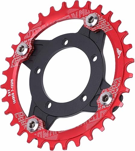 SUNGOOYUE Adattatore per Pignone BCD 32T da 104 Mm, Corona per Bici Base di Conversione Piastra Dente Positiva Negativa per 7 8 9 10 11 velocità Motore Centrale - Ysert