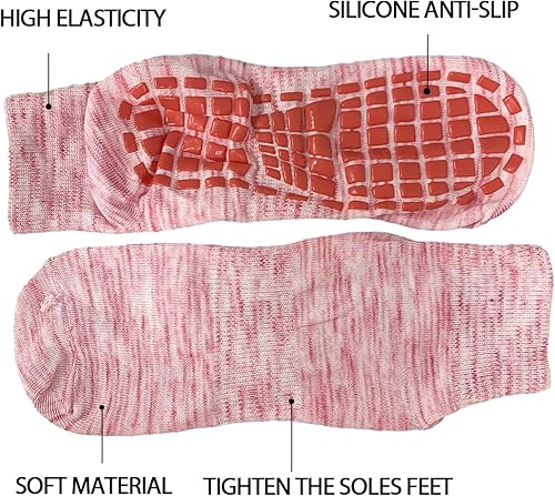 2 Ginocchiere da Yoga Con 1 Paio di Calzini, Tappetino Antiscivolo in TPE, Ginocchiere Ispessite e Tappetino Indipendente - Ysert