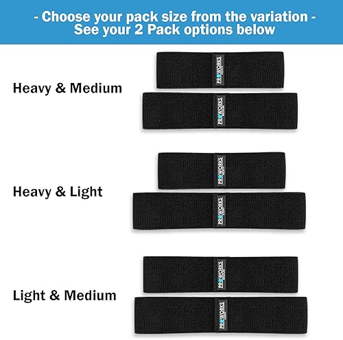 Fasce Glute, Fasce di Resistenza per Gambe e Glutei, Include Libretto con Esercizi di Allenamento con la Fascia, Fascia Allenamento Antiscivolo per Donne & Uomini Confezioni da 1/2 / 3 - Ysert