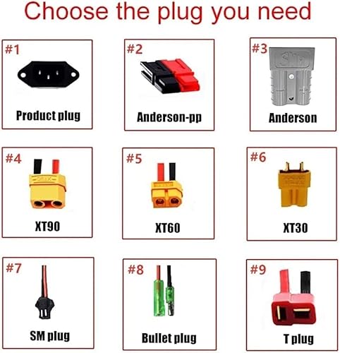 Batteria agli Ioni di Litio per Bici Elettrica da 60 V 30 Ah 16S2P con Caricabatteria E Protezione BMS Integrata per Motori da 200-1500 W. 60V 30Ah,TPlug - Ysert