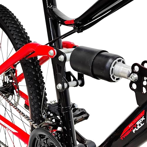Bicicletta Bici MTB 24'' Pollici Mountain Bike BIAMMORTIZZATA Ragazzo Cambio 21 Velocità Freni a Disco - Ysert