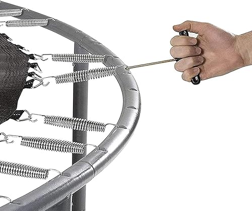 Set di 20 molle per trampolino zincate resistenti in acciaio zincato per un eccellente rimbalzo per trampolino da 14 cm - Ysert