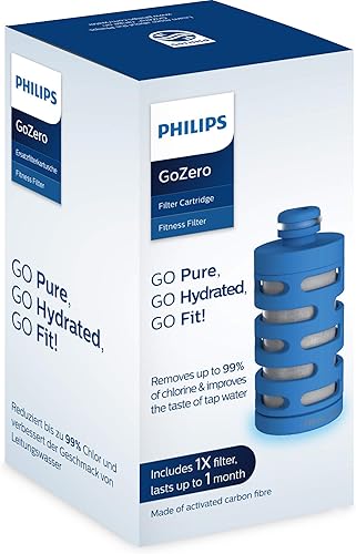 Philips - Filtro fitness GoZero - 1 confezione - Ysert