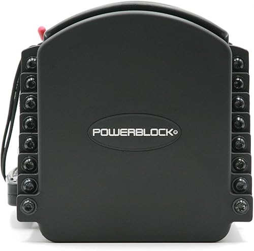 Powerblock PRO 50Set Manubri Caricabili 2.26-22.68 kg Black - Ysert