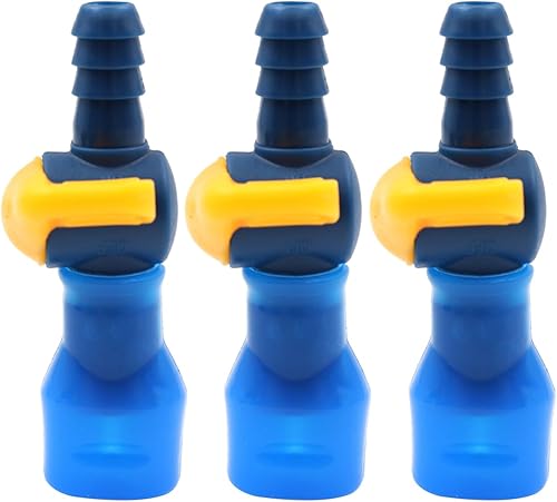 POFET 3 Pezzi connettore Tubo ugello Sacca idratazione, connettore Tubo Dritto Parti di Ricambio Sacca d'Acqua, per sacche idratazione Tubo Camelbak - Ysert
