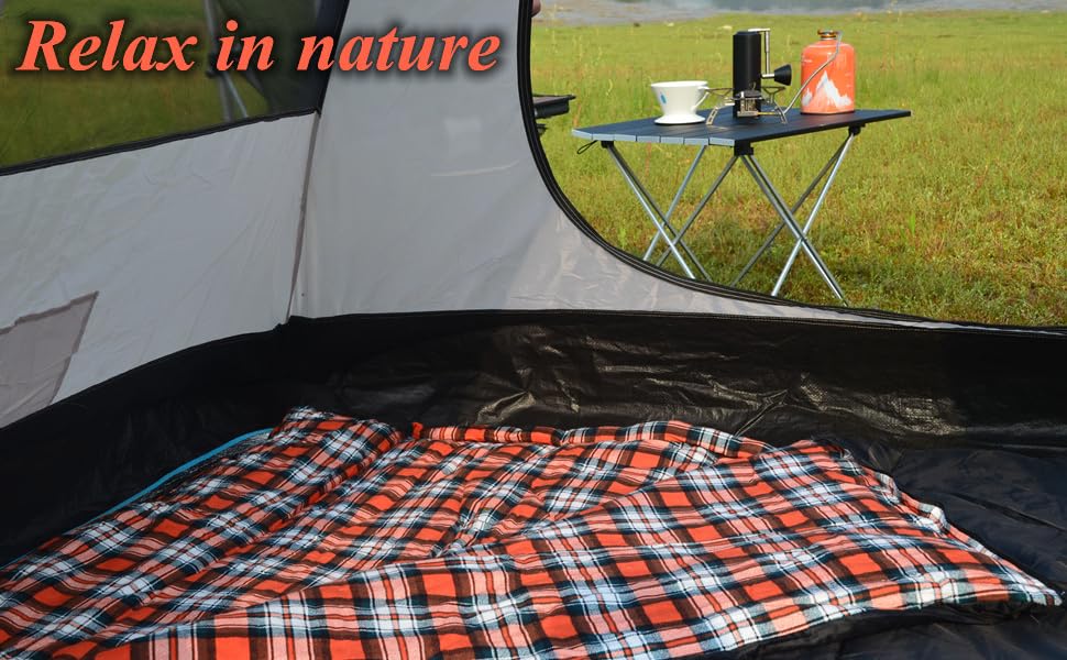 Sacco a pelo esterno doppio