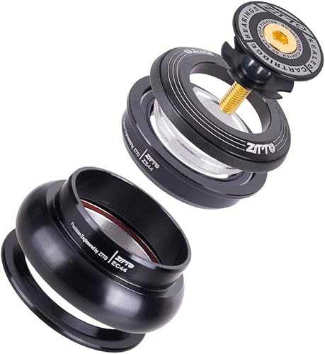 Kit Serie sterzo per Bici da 1-1/8' Distanziatore per Mountain Bike 4444S Kit Serie sterzo per Bicicletta in Lega di Alluminio da 44 mm - Ysert