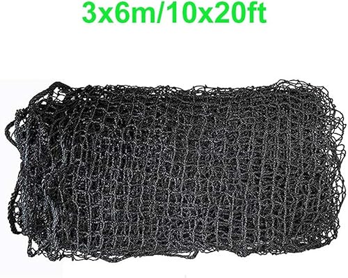 Rete da allenamento di calcio grande, telaio resistente e rete resistente alle intemperie, rete da calcio, fermaporta sportivo resistente, 6 m per cortile, pratica sul campo e protezione - Ysert