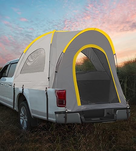 Pickup Truck Tenda Camion Letto Tenda Campeggio Esterna Famiglia Turista Pesca Picnic Viaggi Tende da Sole Tenda with 210D Oxford Fabric Waterproof Truck Bed Camping - Ysert