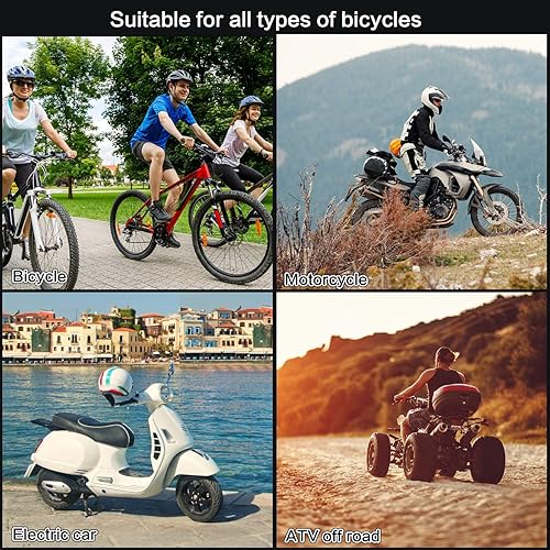 2pcs Bicicleta Motocicleta Cepillos de cadena Cepillo de bicicleta Cepillo de limpieza de cadena de bicicleta multifuncional -26cm Negro y rojo - Ysert