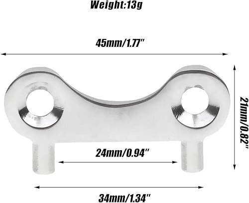 Barca Serbatoio Deck Filler Chiave di Ricambio Barca Durevole Deck Riempimento Chiave Piastra in Acciaio Inox 316 Heavy Duty Marine Gas cap Aperto Strumento di Sostituzione for Deck Filler 3 Pezzi - Ysert