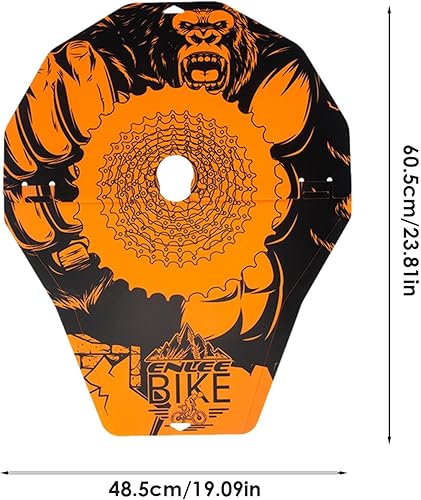 Bicycle Disc Brake Cover, Oil Stain Protection, Heat Resistance, Mountain Bike Wash Cover Wash Disc Brake Edge Protector for Mountain Bike, Bicycle Disc Brakes - Ysert