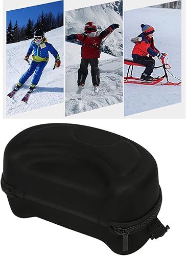 Custodia Rigida Protettiva per Occhiali da Sci e Snowboard con Moschettone - Custodia per Occhiali da Sci - Ysert