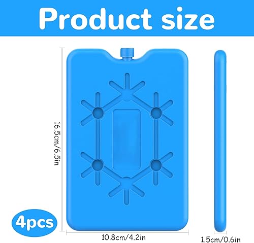 JOKILY Borsa refrigerante, per frigo, per frigo, per frigo, per frigo, extra sottile, capacità di raffreddamento per viaggi, campeggio - Ysert