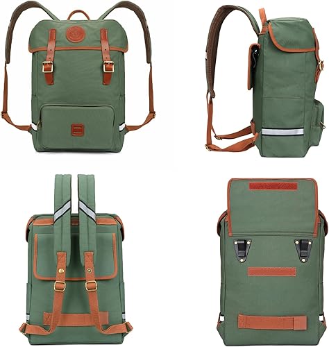 TOURBON - Borsa a tracolla per bicicletta, impermeabile, in tela, per viaggi, scuola - Ysert