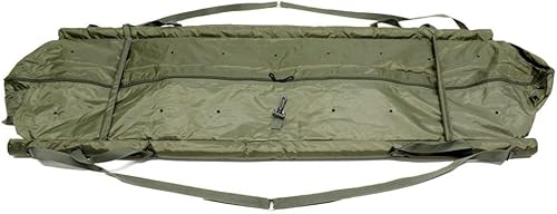 Karpfen Wiegeschlinge XXL, Sdraio per Carpa. da Uomo, Verde Oliva, L - Ysert