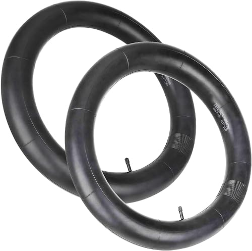 Camera d'aria 20 x 4.0 per ruote Fat Bike con valvola Schrader diritta, compatibile con biciclette elettriche da 20 pollici, gomma butilica (confezione da 2), 20-INN-TB-FT-TR - Ysert