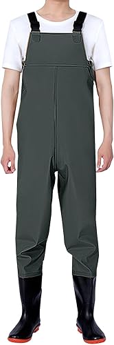 Trampolieri Stivali da Pesca Pantaloni Da Pesca Con Bretelle Traspirante Crosswater Waders Casual Tuta - Ysert