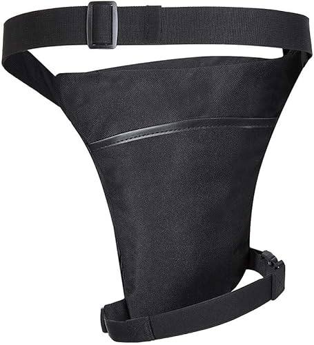Borsa da Gamba Uomo, Impermeabile Marsupio per Casuale Viaggio Ciclismo Arrampicata Escursionismo Campeggio Equitazione Moto - Ysert