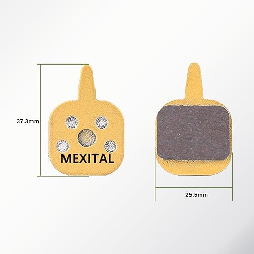 2 Paia Bikes Pastiglie Freni per Tektro IO/Novela/Aquila/Old Gemini/Hydraulic/Mechanical N11.11 S15-2 - Ysert