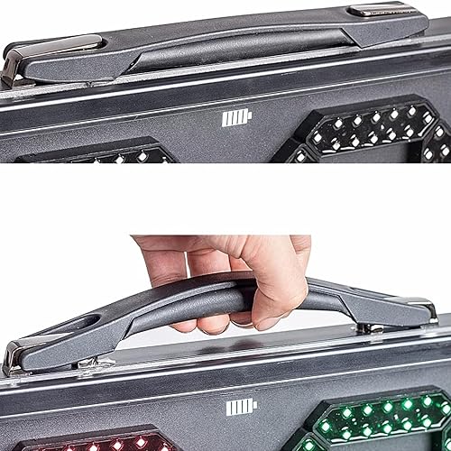 Tabellone Elettronico per Sostituzioni di Calcio (60 Cm/Display Monofacciale), Tabellone di Sostituzione A LED per Calcio, Tabellone per Cambio Giocatore, Batteria Ricaricabile,60cm - Ysert