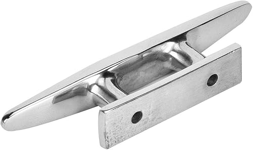 Bitta per pontile per Barche, 10-20 cm Bitta Piatta Bassa Argento Classica in Acciaio Inossidabile 316 Bitta per ormeggio Hardware per impieghi gravosi marini per Navi, Barche, Yacht - Ysert