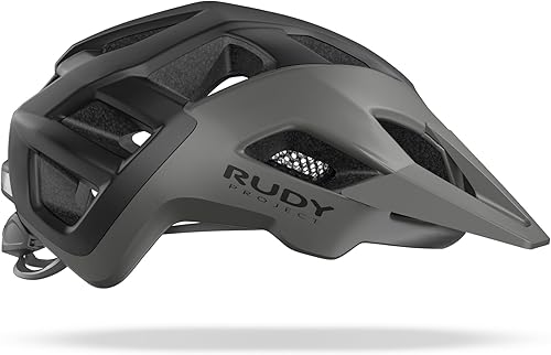 RUDY PROJECT Casco MTB Ciclismo Crossway (L, Lead-Black Matte) - Ysert