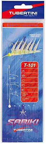 Sabiki da Pesca in Mare Sabiki T 101 10 2.0 m Diametro 0.370 mm dalla Barca - Ysert