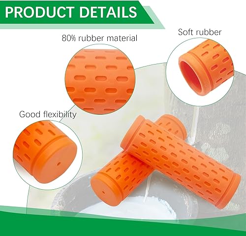 Manopole per Bici Bambino,Impugnature per Biciclette Antiscivolo in Gomma,Diametro 22,2mm,per MTB,BMX,Mountain,Downhill,Foldable,Urban Bicycles,Scooter - Ysert