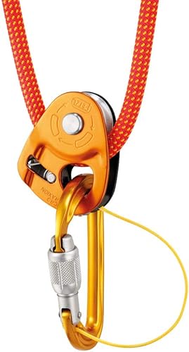 Petzl M39A TL NEW Sm'D Moschettone Asimmetrico Ultra-Leggero, Triact-Lock, Giallo - Ysert