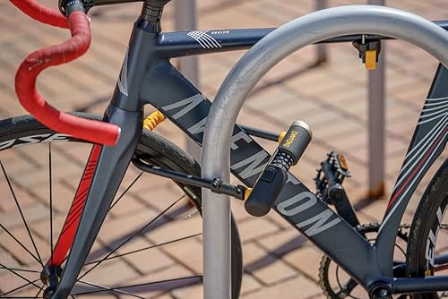 On-guard, Bulldog Combo, catena di sicurezza, nera, 11,5 x 23 cm, DT-8012C - Ysert