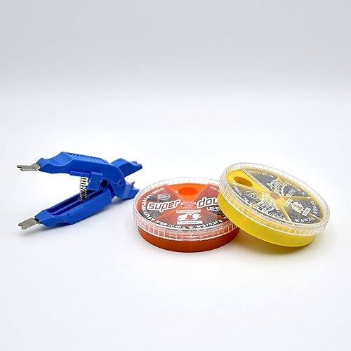Set di 2 scatole di Piombi da Pesca, Piombo tenero Alta qualità e 1 levapiombi Pesca in Mare, Pesca acque Interne, Bolognese, Inglese, Feeder. - Ysert