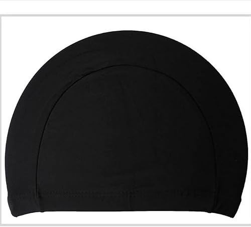 12 Pezzi Cuffia Piscina Bambini, Cuffia Piscina Tessuto Cuffie Nuoto per Donna Uomo, Super Elastica e Leggera, Comoda Cuffie Piscina Lycra Stoffa - Ysert