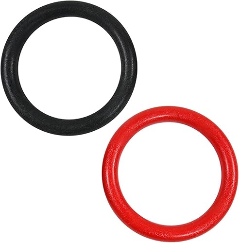 2X Anelli da Ginnastica Anelli da Allenamento per Donna Uomo Anelli Antiscivolo Allenamento Pull Up Anelli per Esercizi Anelli da Palestra - Ysert