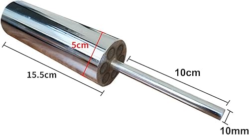 Attrezzatura da Allenamento per Uso Domestico, Perno di Sostituzione Pacco Pesi, Perno di Estensione Pacco Cavi, aggiunta di Pesi Extra ai pacchi Pesi Originali, 100 mmφ10 mm, macc - Ysert