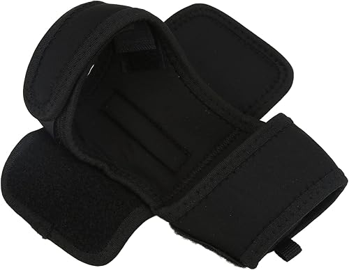 Alomejor Guanto da Polso per Torcia Subacquea Guanto da Polso per Torcia Subacquea con Gancio Retrattile e Anello da Polso per Immersione per Lampada per Luci Subacquee - Ysert